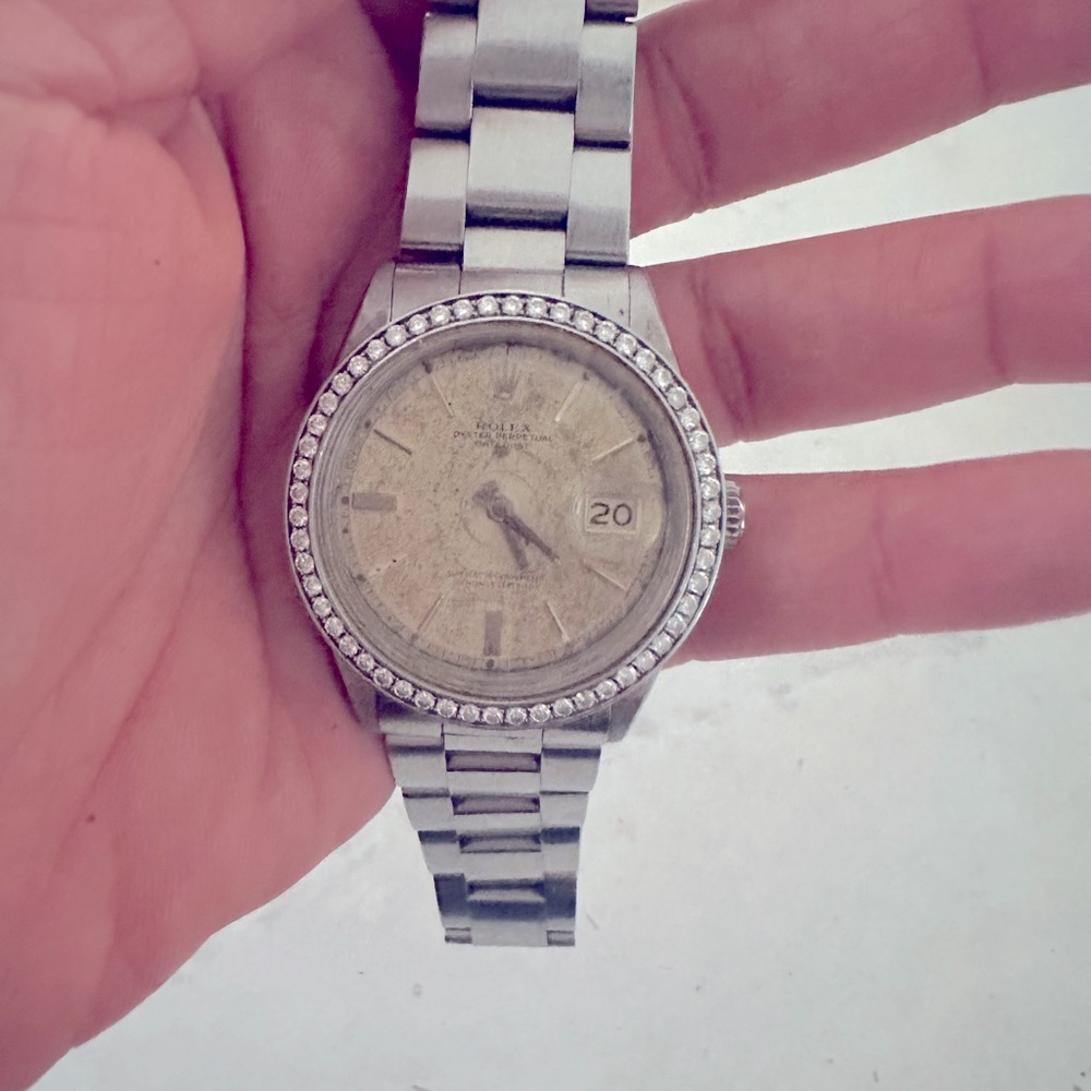 Stainless steel size 36 Rolex watch